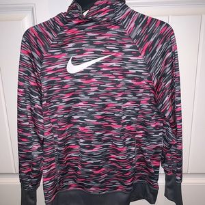 multi colored nike hoodie